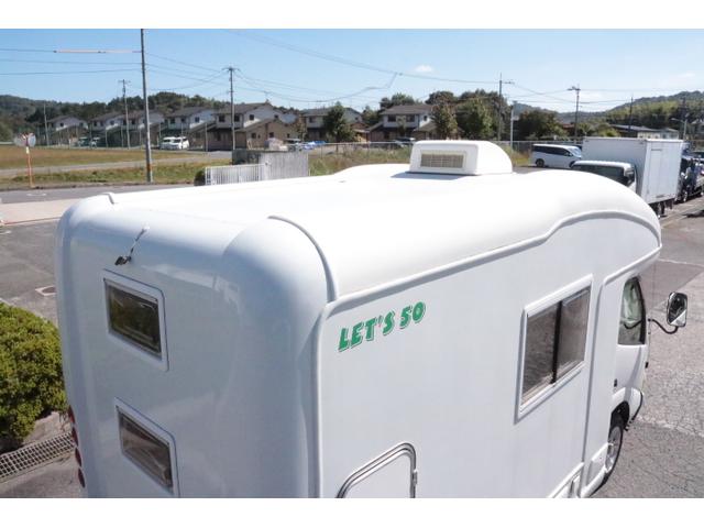 カムロード レクビィ　レッツ　ツインサブバッテリー　１５００Ｗインバーター　コンバーター　外部電源　冷蔵庫　２０インチテレビ　ＦＦヒーター　サイドオーニング　カーナビ　ＥＴＣ　記録簿８枚（55枚目）