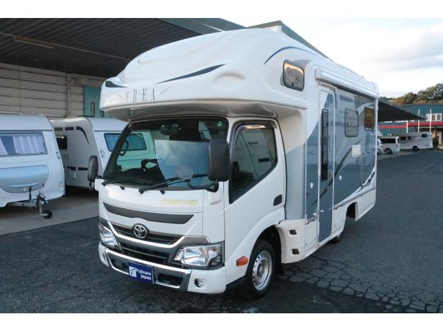 カムロード ナッツRV クレア5.3X ワンオーナー トリプルサブバッテリー 走行充電 1500Wインバーター 外部電源 家庭用エアコン ルーフベント ソーラーパネル2枚 冷蔵庫 電子レンジ 19インチテレビ FFヒーター サイドオーニング(55枚目)