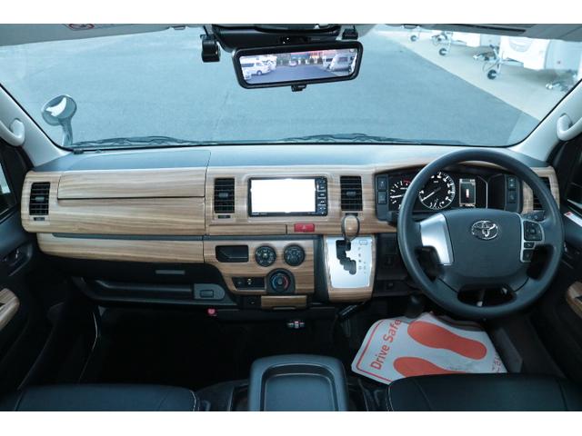 ハイエースバン ＦＯＣＳ　ＤＳコンパクト　ワンオーナー　ディーゼル　４ＷＤ　ツインサブバッテリー　ＦＦヒーター　走行充電　４５０Ｗインバーター　外部電源　冷蔵庫　ソーラーパネル１枚　電子レンジ（33枚目）