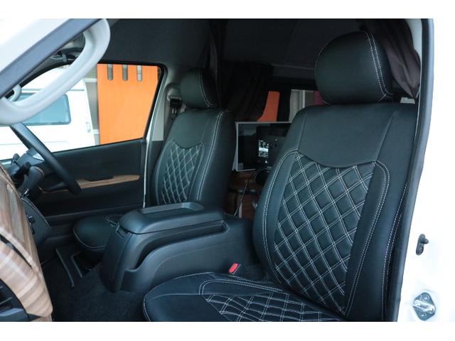 ハイエースバン ＦＯＣＳ　ＤＳコンパクト　ワンオーナー　ディーゼル　４ＷＤ　ツインサブバッテリー　ＦＦヒーター　走行充電　４５０Ｗインバーター　外部電源　冷蔵庫　ソーラーパネル１枚　電子レンジ（45枚目）