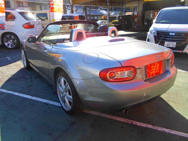 ロードスター RS RHT 6速MT 1オーナー 禁煙車 屋根付き車庫保管 ヘッドライト新品交換済 革シート シートヒーター 純正17インチアルミあります(7枚目)