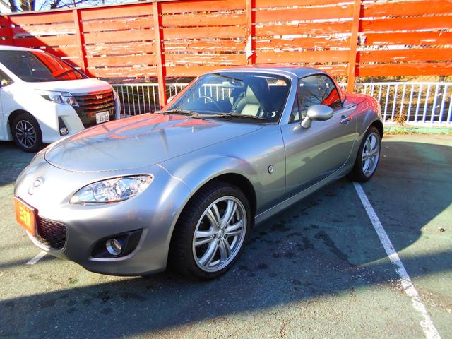 ロードスター RS RHT 6速MT 1オーナー 禁煙車 屋根付き車庫保管 ヘッドライト新品交換済 革シート シートヒーター 純正17インチアルミあります(14枚目)