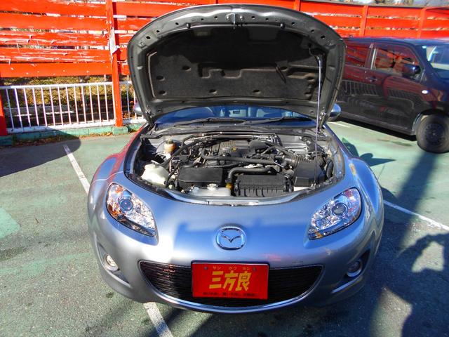 ロードスター RS RHT 6速MT 1オーナー 禁煙車 屋根付き車庫保管 ヘッドライト新品交換済 革シート シートヒーター 純正17インチアルミあります(15枚目)