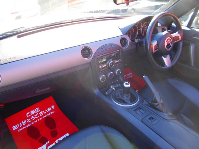 ロードスター RS RHT 6速MT 1オーナー 禁煙車 屋根付き車庫保管 ヘッドライト新品交換済 革シート シートヒーター 純正17インチアルミあります(23枚目)