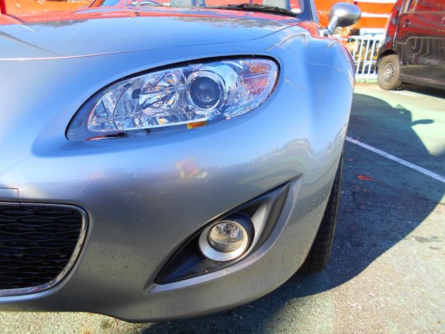 ロードスター RS RHT 6速MT 1オーナー 禁煙車 屋根付き車庫保管 ヘッドライト新品交換済 革シート シートヒーター 純正17インチアルミあります(25枚目)