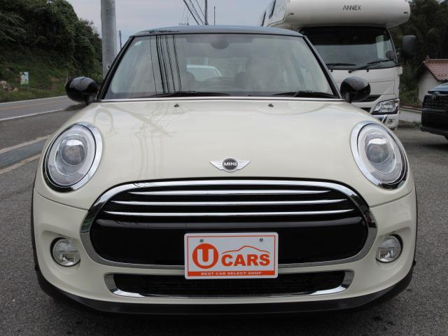 MINI クーパー ターボ 6速AT 純正8.8インチHDDナビ Bluetooth LEDヘッドライト バックカメラ クリアランスソナー ETC アイドリングストップ 禁煙車(2枚目)