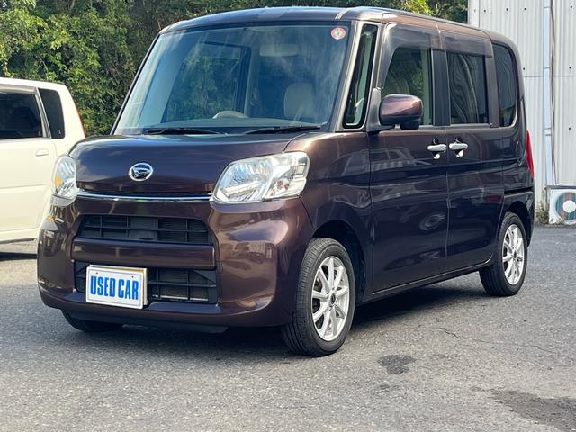 タント Ｘ　禁煙車　ベンチシート　Ｐスライドドア　オートライト　ＣＤ　ＥＴＣ　プッシュスタート　アイドリングストップ　オートエアコン　パワステ　ＡＢＳ　スマートキー　社外アルミ　盗難防止アラーム（7枚目）