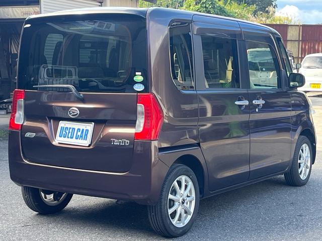 タント Ｘ　禁煙車　ベンチシート　Ｐスライドドア　オートライト　ＣＤ　ＥＴＣ　プッシュスタート　アイドリングストップ　オートエアコン　パワステ　ＡＢＳ　スマートキー　社外アルミ　盗難防止アラーム（11枚目）