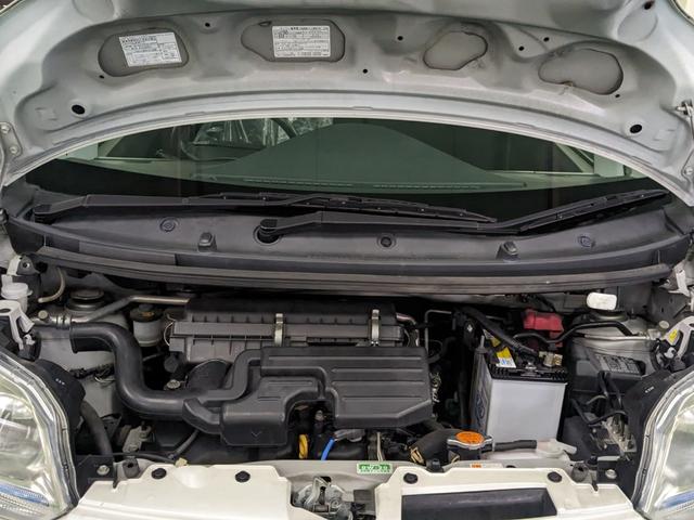 カスタム X 禁煙車 CVT エコアイドル 純正CDオーディオ オートエアコン ベンチシート ABS HIDヘッドライト プッシュスタート スマートキー 盗難警報装置 電動格納ミラー 取説保証書付き(32枚目)