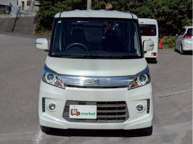 スペーシアカスタム XS 両側パワースライドドア アイドリングストップ オートエアコン ベンチシート ABS HIDヘッドライト プッシュスタート スマートキー 盗難警報装置 電動格納ミラー 純正アルミ ETC付き(8枚目)