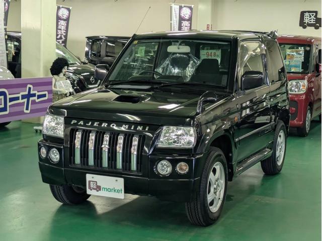 パジェロミニ デューク　ワンオーナー車　ターボ　フロア５速ＭＴ　ＣＤ　ＡＢＳ　キーレスエントリー　フロントフォグランプ　純正１５インチアルミ（13枚目）