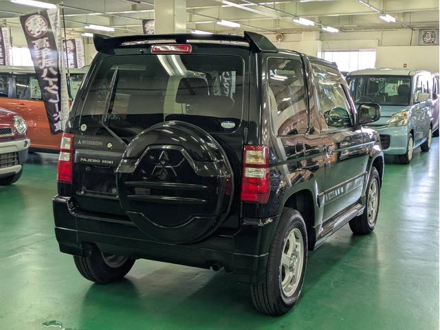 パジェロミニ デューク　ワンオーナー車　ターボ　フロア５速ＭＴ　ＣＤ　ＡＢＳ　キーレスエントリー　フロントフォグランプ　純正１５インチアルミ（14枚目）