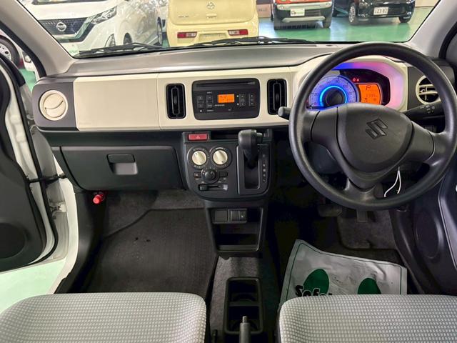 アルト S CVT 横滑り防止装置 アイドリングストップ D席シートヒーター 純正CDオーディオ ABS キーレスエントリー 盗難警報装置 エアコン パワステ パワーウィンドウ Wエアバッグ 電動格納ミラー(18枚目)