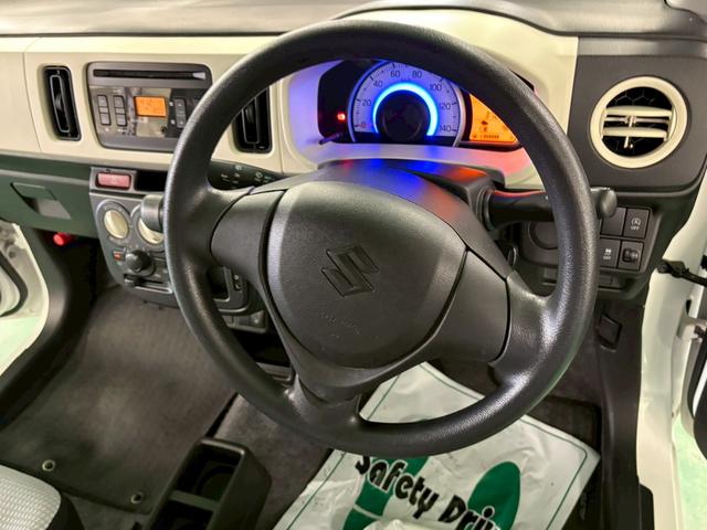 アルト S CVT 横滑り防止装置 アイドリングストップ D席シートヒーター 純正CDオーディオ ABS キーレスエントリー 盗難警報装置 エアコン パワステ パワーウィンドウ Wエアバッグ 電動格納ミラー(27枚目)