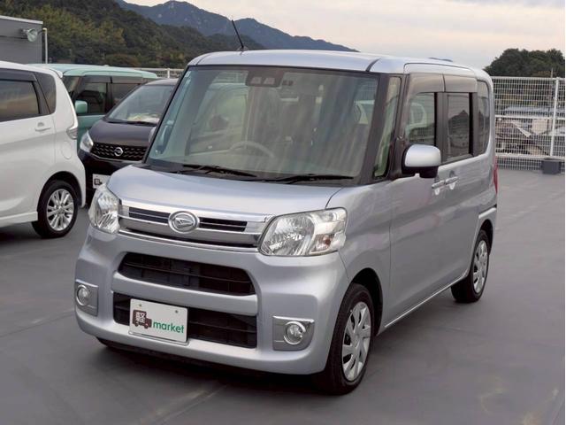 タント Xターボ SAIII 社外フルセグSDナビ Bluetooth 衝突被害軽減ブレーキ 車線逸脱警報装置 横滑り防止装置 アイドリングストップ オートエアコン D席シートヒーター プッシュスタート スマートキー 盗難警報装置(12枚目)