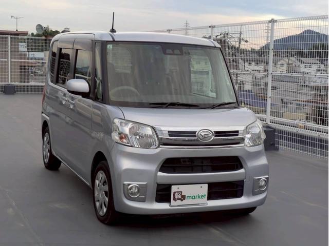 タント Xターボ SAIII 社外フルセグSDナビ Bluetooth 衝突被害軽減ブレーキ 車線逸脱警報装置 横滑り防止装置 アイドリングストップ オートエアコン D席シートヒーター プッシュスタート スマートキー 盗難警報装置(13枚目)
