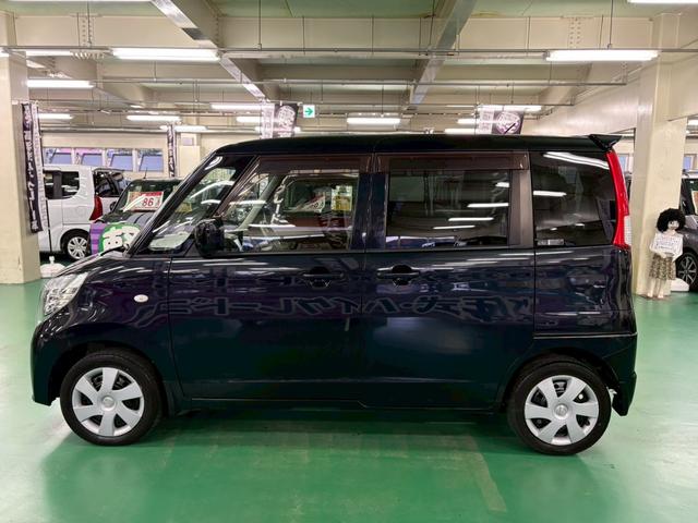 ルークス Gリミテッド CVT 純正ワンセグナビ 助手席側パワースライドドア オートエアコン ベンチシート ABS プッシュスタート スマートキー 盗難警報装置 電動格納ミラー ETC付き(12枚目)