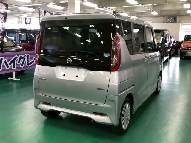 ルークス X 社外ナビ アラウンドビューモニター 助手席側パワースライドドア エマージェンシーブレーキ 車線逸脱警報装置 横滑り防止装置 クリアランスソナー アイドリングストップ プッシュスタート ETC付き(14枚目)