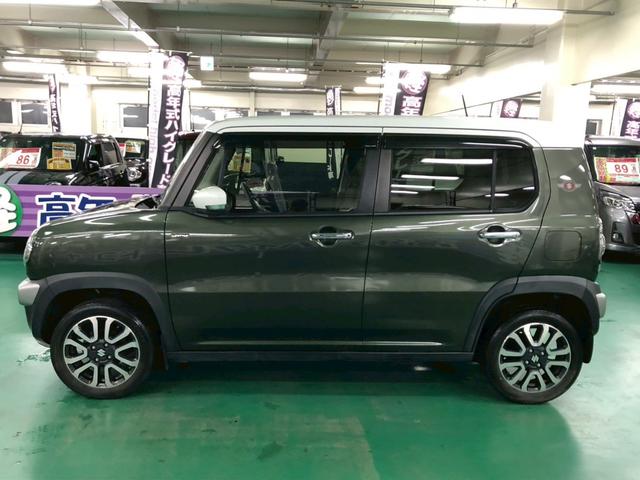 ハスラー ＪスタイルＩＩ　社外ナビ　デュアルカメラブレーキサポート　車線逸脱警報装置　横滑り防止装置　アイドリングストップ　オートエアコン　前席シートヒーター　ＨＩＤ　プッシュスタート　純正アルミ　ドラレコ　ＥＴＣ付き（11枚目）