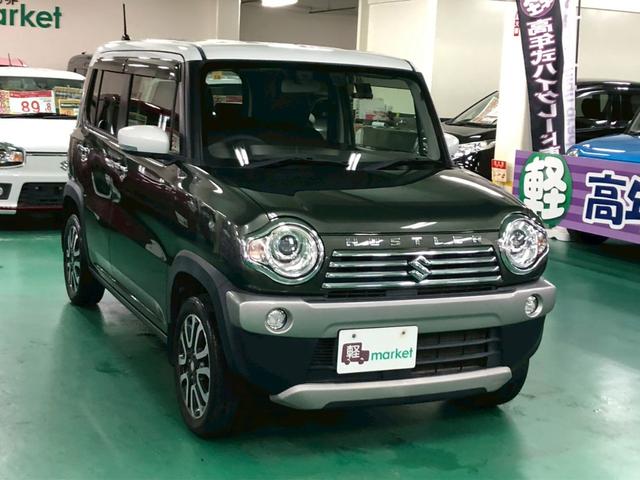 ハスラー ＪスタイルＩＩ　社外ナビ　デュアルカメラブレーキサポート　車線逸脱警報装置　横滑り防止装置　アイドリングストップ　オートエアコン　前席シートヒーター　ＨＩＤ　プッシュスタート　純正アルミ　ドラレコ　ＥＴＣ付き（12枚目）