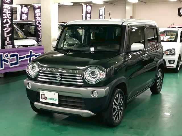 ハスラー ＪスタイルＩＩ　社外ナビ　デュアルカメラブレーキサポート　車線逸脱警報装置　横滑り防止装置　アイドリングストップ　オートエアコン　前席シートヒーター　ＨＩＤ　プッシュスタート　純正アルミ　ドラレコ　ＥＴＣ付き（13枚目）