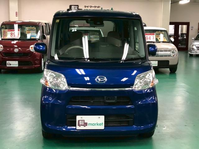 タント Ｘ　ＳＡＩＩ　助手席側パワースライドドア　衝突被害軽減ブレーキ　車線逸脱警報装置　横滑り防止装置　アイドリングストップ　オートエアコン　プッシュスタート　スマートキー　盗難警報装置　ＥＴＣ付き（8枚目）