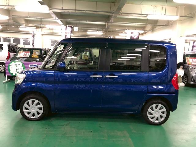 タント Ｘ　ＳＡＩＩ　助手席側パワースライドドア　衝突被害軽減ブレーキ　車線逸脱警報装置　横滑り防止装置　アイドリングストップ　オートエアコン　プッシュスタート　スマートキー　盗難警報装置　ＥＴＣ付き（11枚目）