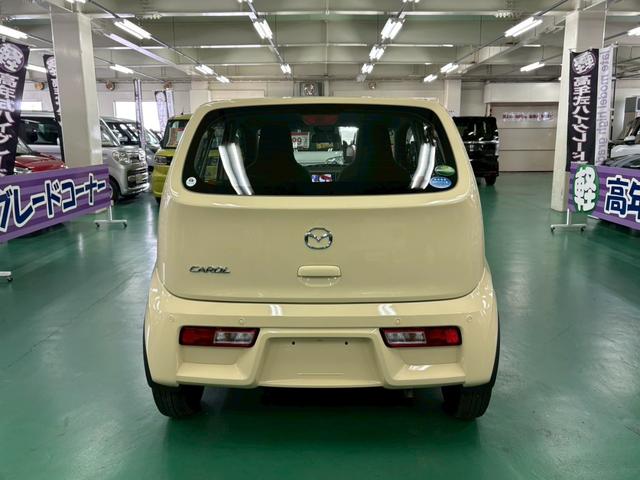 キャロル GL CVT 純正ナビ デュアルセンサーブレーキサポート 車線逸脱警報装置 横滑り防止装置 パーキングセンサー アイドリングストップ D席シートヒーター ABS キーレスエントリー 盗難警報装置(9枚目)