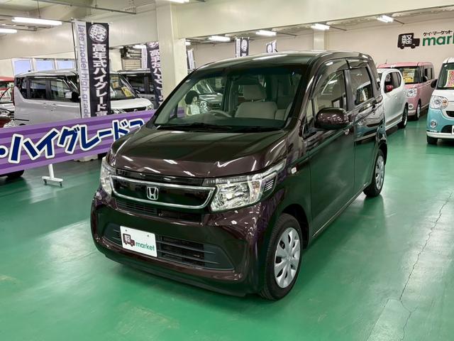 Ｎ－ＷＧＮ Ｇ・Ａパッケージ　衝突被害軽減ブレーキ　横滑り防止装置　アイドリングストップ　オートエアコン　ベンチシート　ＡＢＳ　ＨＩＤヘッドライト　プッシュスタート　スマートキー　盗難警報装置　電動格納ミラー（13枚目）