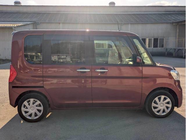 タント Ｘターボ　助手席側パワースライドドア　アイドリングストップ　オートエアコン　ベンチシート　ＡＢＳ　プッシュスタート　スマートキー　盗難警報装置　電動格納ミラー　ＥＴＣ付き（12枚目）