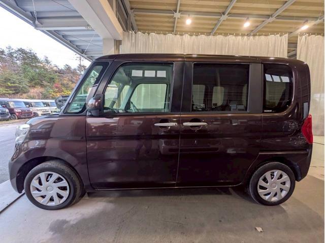 タント Ｘ　ＳＡ　社外ナビ　両側パワースライドドア　アクセル踏み間違い防止装置　横滑り防止装置　エコアイドル　オートエアコン　ベンチシート　ＡＢＳ　プッシュスタート　スマートキー　盗難警報装置　電動格納ミラー（11枚目）