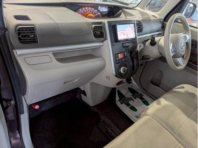 タント Ｘ　ＳＡ　社外ナビ　両側パワースライドドア　アクセル踏み間違い防止装置　横滑り防止装置　エコアイドル　オートエアコン　ベンチシート　ＡＢＳ　プッシュスタート　スマートキー　盗難警報装置　電動格納ミラー（18枚目）