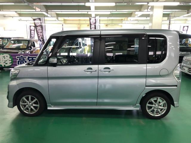 タント カスタムX SA パワースライドドア HID フォグランプ ドラレコ ETC 衝突警報装置 横滑り防止装置 プッシュスタート スマートキー(11枚目)