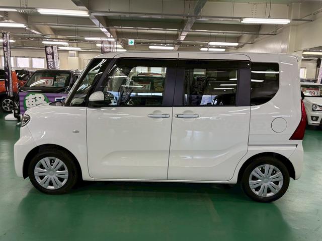 タント Ｘ　純正ナビ　バックモニター　助手席側パワースライドドア　衝突被害軽減ブレーキ　車線逸脱警報装置　横滑り防止装置　アイドリングストップ　オートエアコン　ＬＥＤヘッドライト　ナビ連動ドラレコ（11枚目）