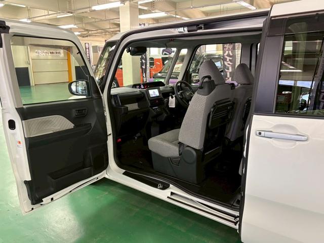 タント Ｘ　純正ナビ　バックモニター　助手席側パワースライドドア　衝突被害軽減ブレーキ　車線逸脱警報装置　横滑り防止装置　アイドリングストップ　オートエアコン　ＬＥＤヘッドライト　ナビ連動ドラレコ（17枚目）