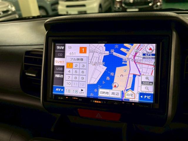 Ｎ－ＢＯＸ Ｇ　ＳＳパッケージ　社外ナビ　両側パワースライドドア　横滑り防止装置　アイドリングストップ　オートエアコン　ＡＢＳ　プッシュスタート　スマートキー　盗難警報装置　純正アルミ　ドラレコ　ＥＴＣ付き（20枚目）