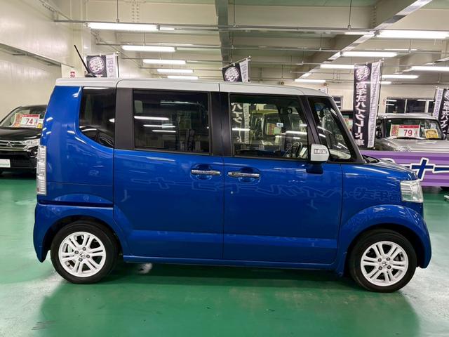 N-BOX+ G・Lパッケージ スローパー付き 社外ナビ バックカメラ 助手席側パワースライドドア 横滑り防止装置 アイドリングストップ オートエアコン ABS プッシュスタート スマートキー 盗難警報装置 ドラレコ ETC付き(10枚目)