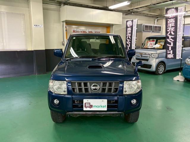 キックス RX 4WD ターボ車 社外SDナビ フロア4速AT エアコン パワステ パワーウィンドウ Wエアバッグ ABS キーレスエントリー 純正アルミ ETC付き(8枚目)