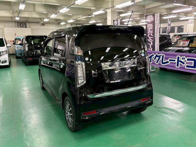 N-WGNカスタム G・LパッケージSSクールパッケージ 純正ナビ BLUETOOTHオーディオ バックモニター オートクルーズコントロール 横滑り防止装置 アイドリングストップ オートエアコン HIDヘッドライト プッシュスタート 純正アルミ(15枚目)