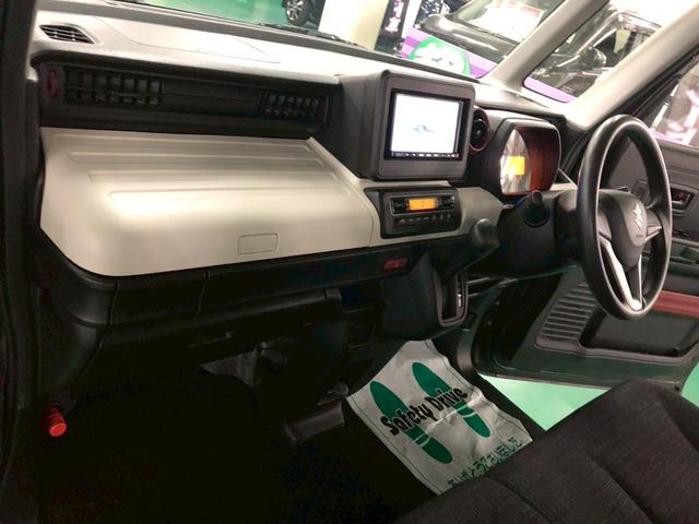 スペーシア ハイブリッドG 当社リースアップ車両 ワンオーナー 社外ナビ デュアルセンサーブレーキサポート 車線逸脱警報装置 横滑り防止装置 パーキングセンサー アイドリングストップ オートエアコン プッシュスタート ETC付き(18枚目)