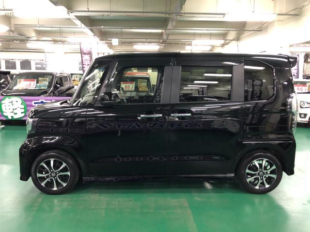 Ｎ－ＢＯＸカスタム Ｇ・Ｌホンダセンシング　社外ナビ　バックモニター　助手席側パワースライドドア　レーダークルーズコントロール　衝突被害軽減ブレーキ　車線逸脱警報装置　横滑り防止装置　ＬＥＤヘッドライト　プッシュスタート　ＥＴＣ付き（10枚目）