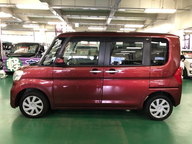 タント Ｘ　ＳＡ　助手席側パワースライドドア　アクセル踏み間違い防止装置　横滑り防止装置　エコアイドル　純正ＣＤオーディオ　オートエアコン　ベンチシート　プッシュスタート　スマートキー　盗難防止装置　電動格納ミラー（10枚目）