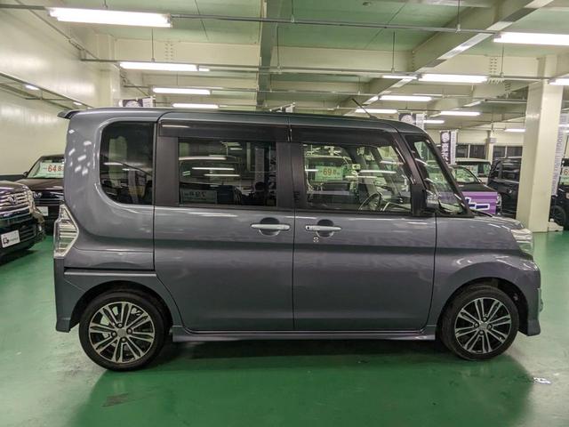 タント カスタムＲＳ　ＳＡ　ターボ車　両側電動スライドドア　アクセル踏み間違い防止装置　横滑り防止装置　エコアイドル　オートエアコン　ベンチシート　ＬＥＤヘッドランプ　プッシュスタート　スマートキー　盗難警報装置　純正アルミ（8枚目）