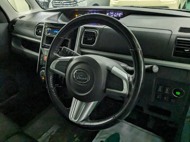 タント カスタムＲＳ　ＳＡ　ターボ車　両側電動スライドドア　アクセル踏み間違い防止装置　横滑り防止装置　エコアイドル　オートエアコン　ベンチシート　ＬＥＤヘッドランプ　プッシュスタート　スマートキー　盗難警報装置　純正アルミ（14枚目）