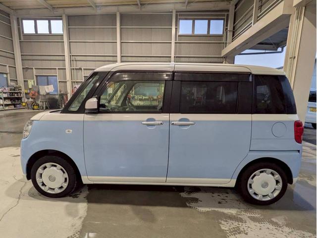 ムーヴキャンバス Xリミテッド SAIII 両側パワースライドドア 衝突被害軽減ブレーキ 車線逸脱警報装置 横滑り防止装置 アイドリングストップ オートエアコン プッシュスタート スマートキー 盗難警報装置 ドラレコ ETC付き(10枚目)