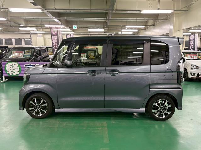 N-BOXカスタム G・Lホンダセンシング 当社リースアップ車両 ワンオーナー 社外ナビ 助手席側パワースライドドア クルーズコントロール 衝突被害軽減ブレーキ 車線逸脱警報装置 横滑り防止装置 LEDヘッドライト プッシュスタート ETC付き(10枚目)