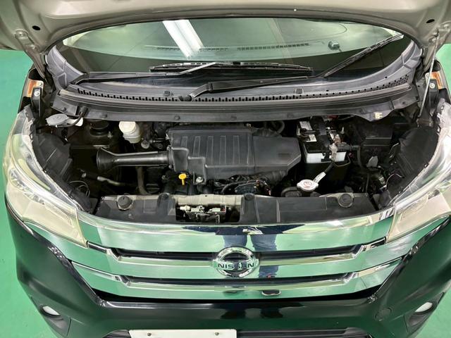 デイズ ハイウェイスター X バックカメラ アイドリングストップ オートエアコン ベンチシート ABS HIDヘッドライト プッシュスタート スマートキー オートリトラミラー 純正アルミ(32枚目)