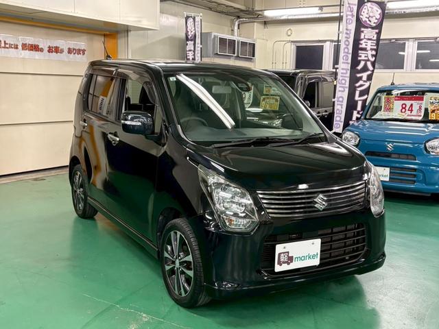 ワゴンＲ ２０周年記念車　社外メモリーナビ　レーダーブレーキサポート　横滑り防止装置　アイドリングストップ　オートエアコン　Ｄ席シートヒーター　ＡＢＳ　ＨＩＤヘッドライト　Ｐスタート　スマートキー　盗難警報装置　純正アルミ（10枚目）