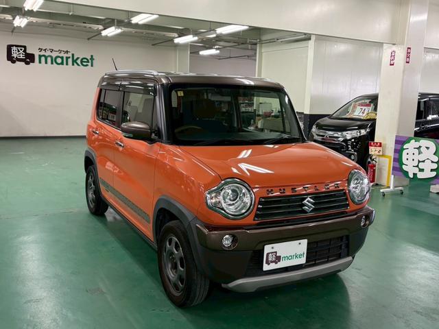 ハスラー ワンダラー　特別仕様車　純正ＳＤナビ　デュアルカメラブレーキサポート　アイドリングストップ　オートエアコン　Ｄ席シートヒーター　ＡＢＳ　ＨＩＤヘッドライト　Ｐスタート　スマートキー　盗難警報装置　ルーフレール（10枚目）