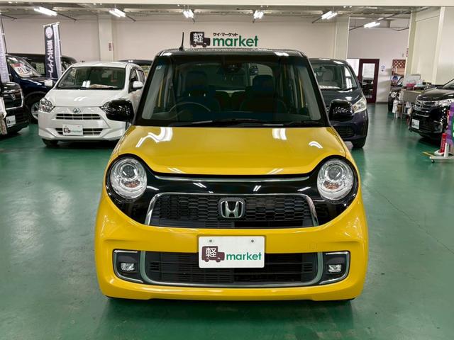 Ｎ－ＯＮＥ プレミアム　ツアラー・ローダウン　２トーンカラースタイル　あんしんパッケージ　ターボ車　純正ナビ　バックカメラ　衝突被害軽減ブレーキ　横滑り防止装置　オートエアコン　ＨＩＤ　プッシュスタート　純正アルミ　ドラレコ　ＥＴＣ付き（8枚目）